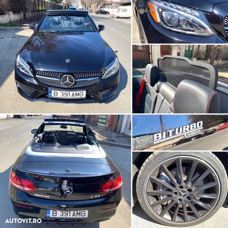 Mercedes-Benz C AMG 43 Cabrio 4Matic AMG Speedshift TCT 9G - 6