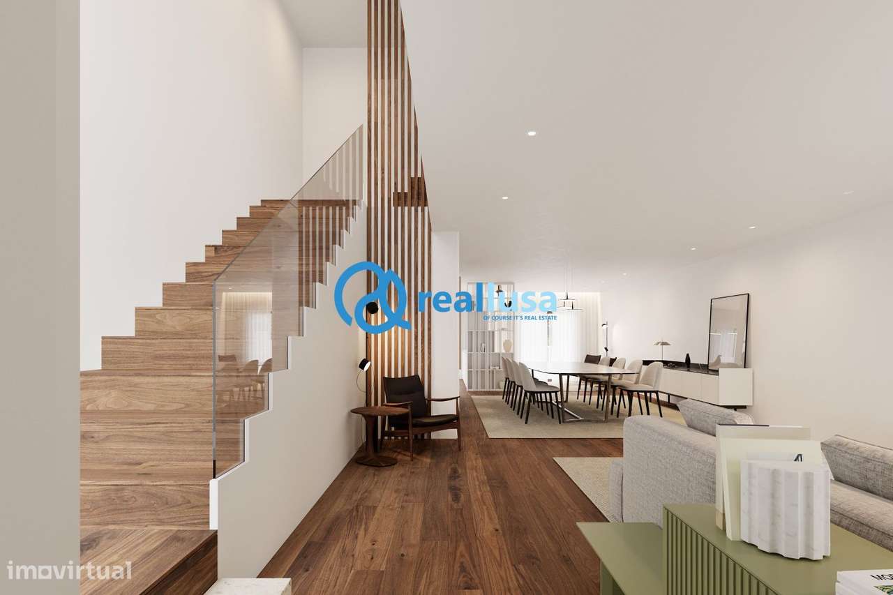 Moradia T3 com jardim  em Condomínio Fechado – Castêlo da Maia - Grande imagem: 2/6