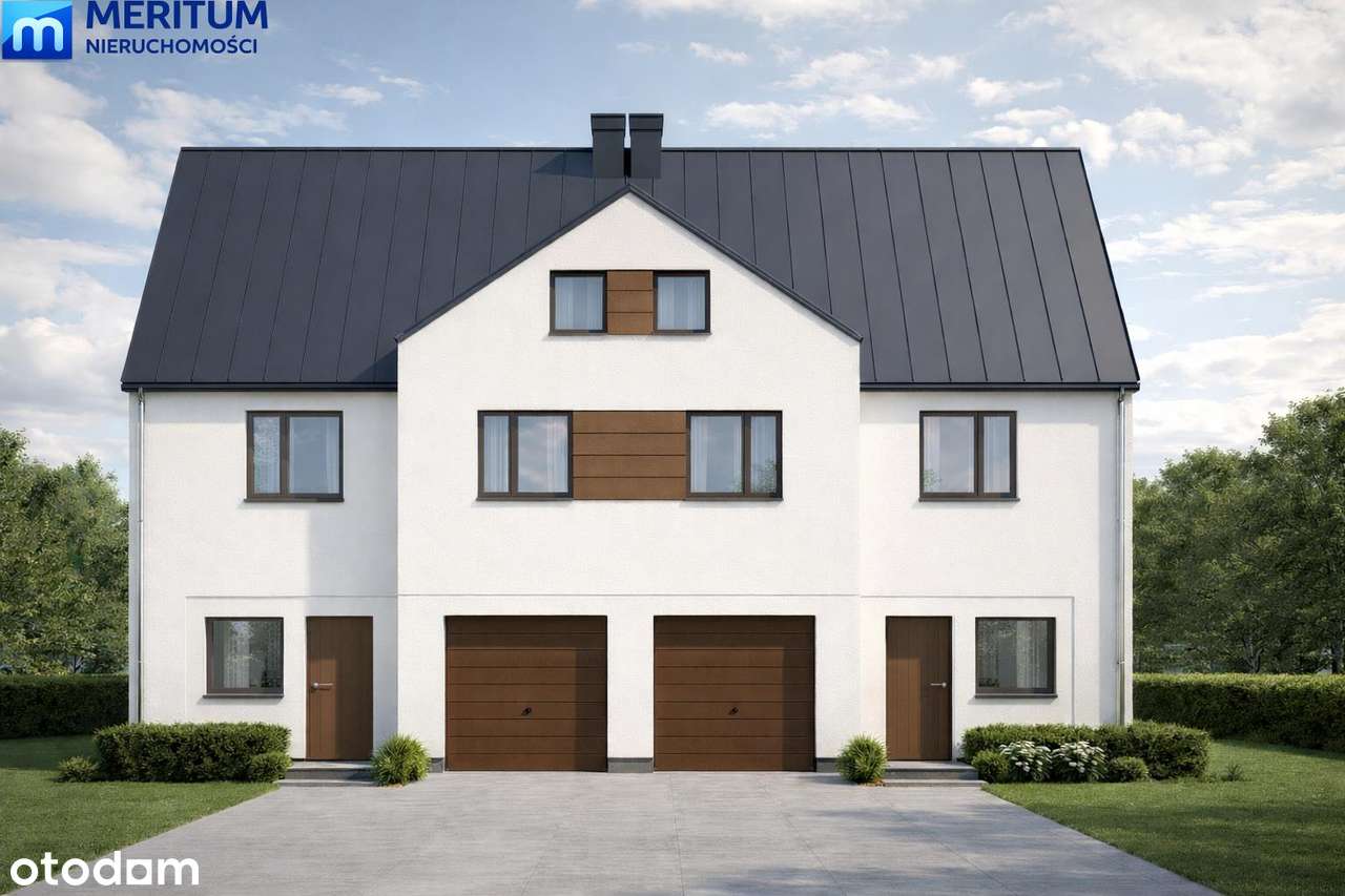 Nowy Dom, 1/2 Bliźniaka ok.171m2.Zielony Rejon