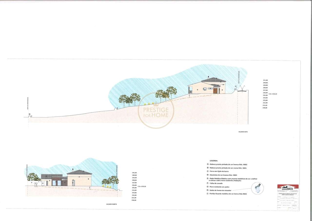 TERRENO COM PROJETO ARQUITETURA APROVADO PARA MORADIA T3 - CORCITOS - Grande imagem: 2/17