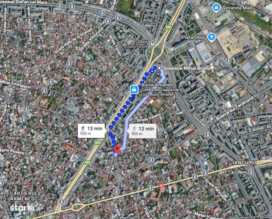 Teren 425 mp zona Obor, constructie Parter 60 mp - metrou Obor 12 min - Imagine principală: 2/4