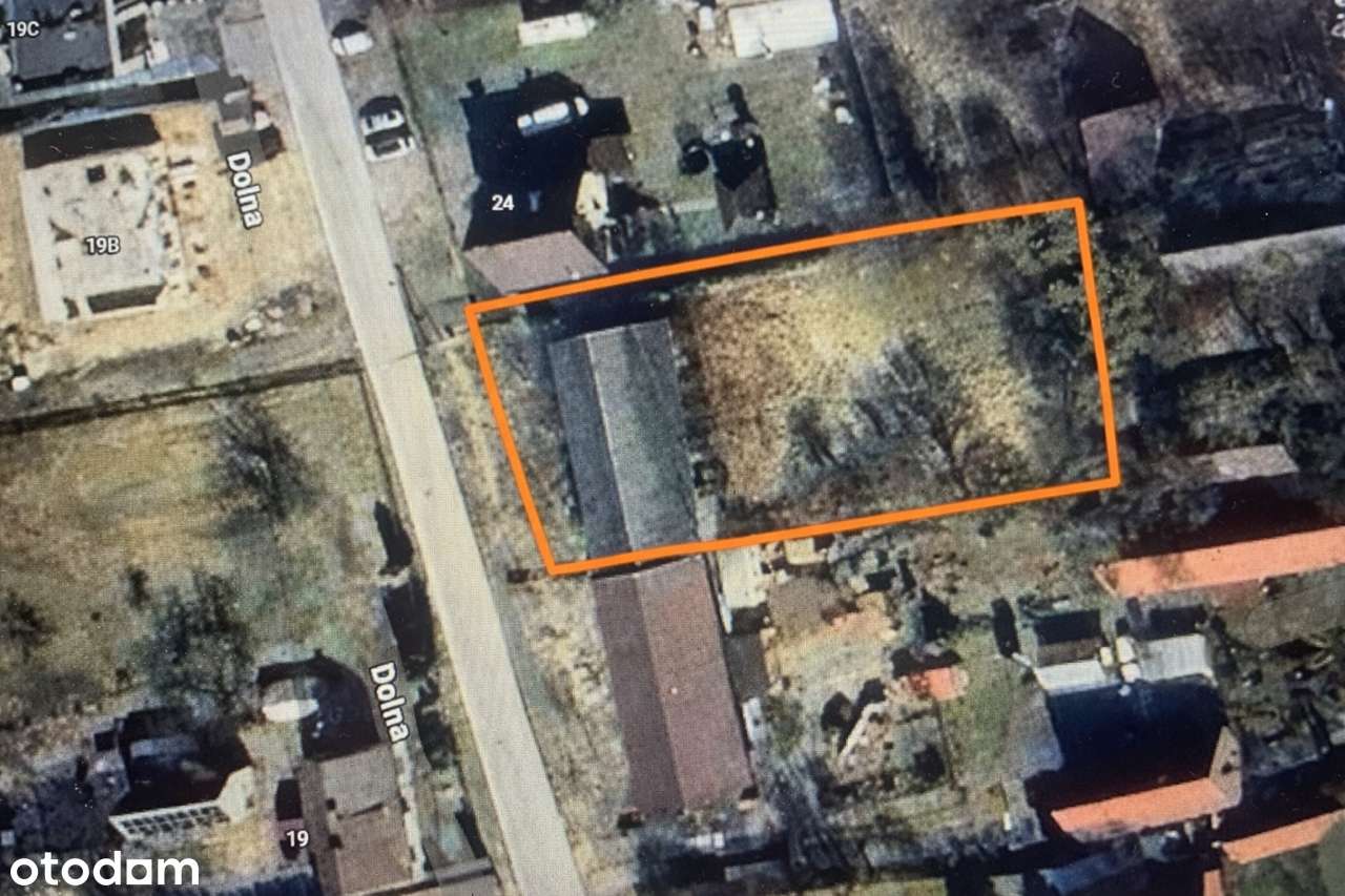 Działka budowlana 1654 m2 -stodoła -media - Zielona Góra -Łężyca.-0