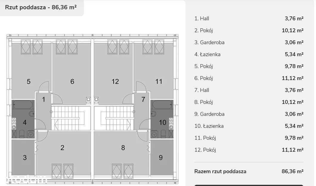 Nowoczesny dom z ogrodem w Bieganowie - Pełny obrazek: 2/6
