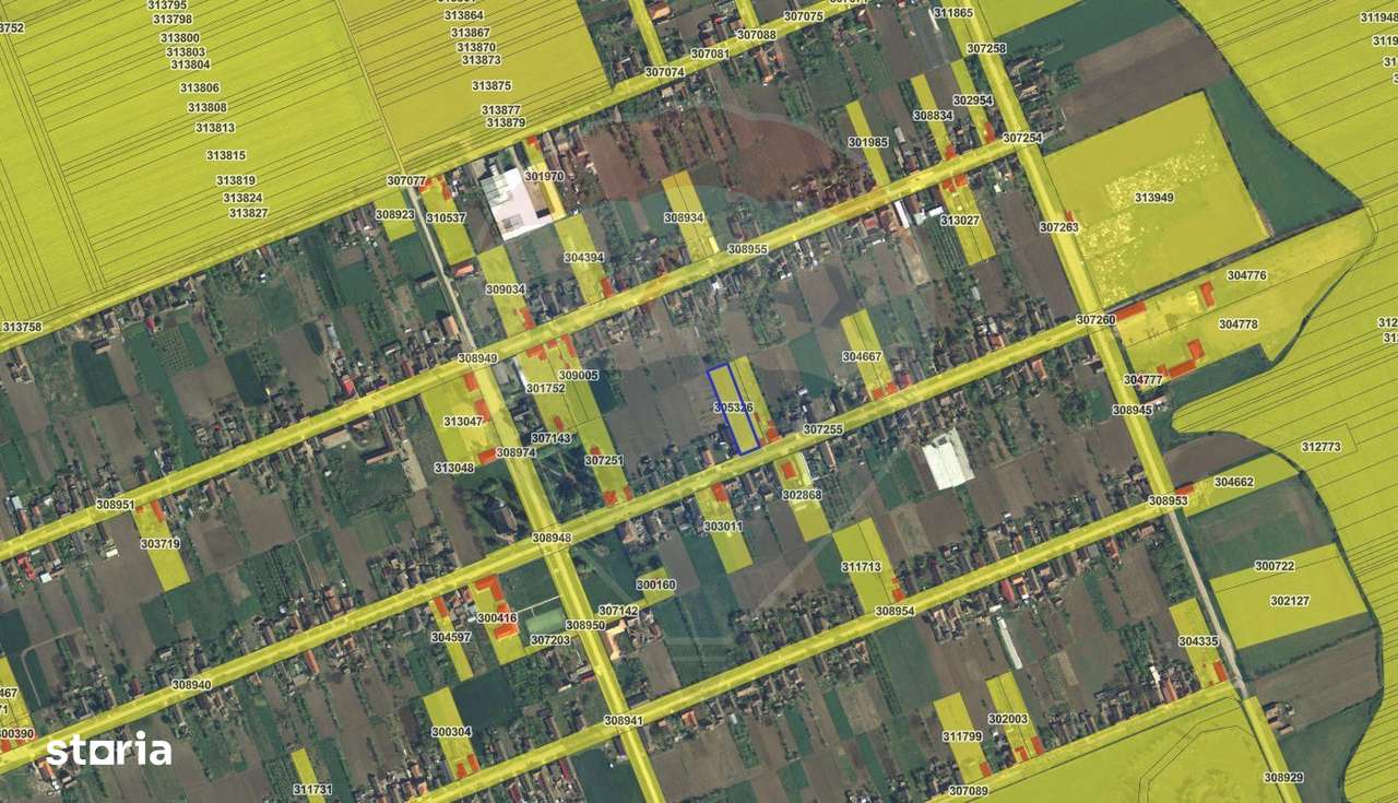 Teren curti constructii de vanzare 2147 mp in Tipar, Arad - Imagine principală: 5/5