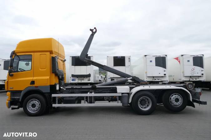 DAF CF 85.460 / 6x2 / TERBERG cu cârlig / TER 850 / AXIE LIFTING / SUPRAVEGHERE UDT - 3