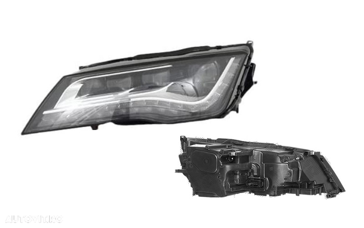 Far Audi A7 (4g), 10.2010-12.2014, stanga/dreapta, LED; electric; fara unitate control LED; fara unitate control nivelare, MAGNETI MARELLI (AL - AUTOMOTIVE LIGHTING) - 1