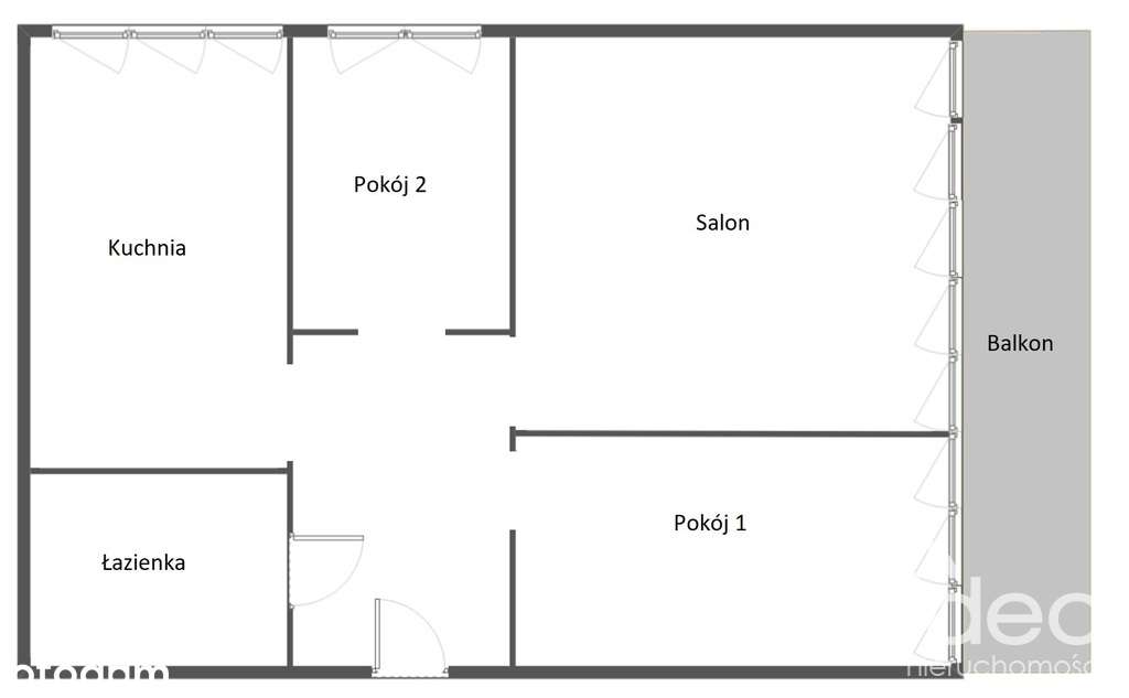 Śródmieście, 3 pokoje, parter-12