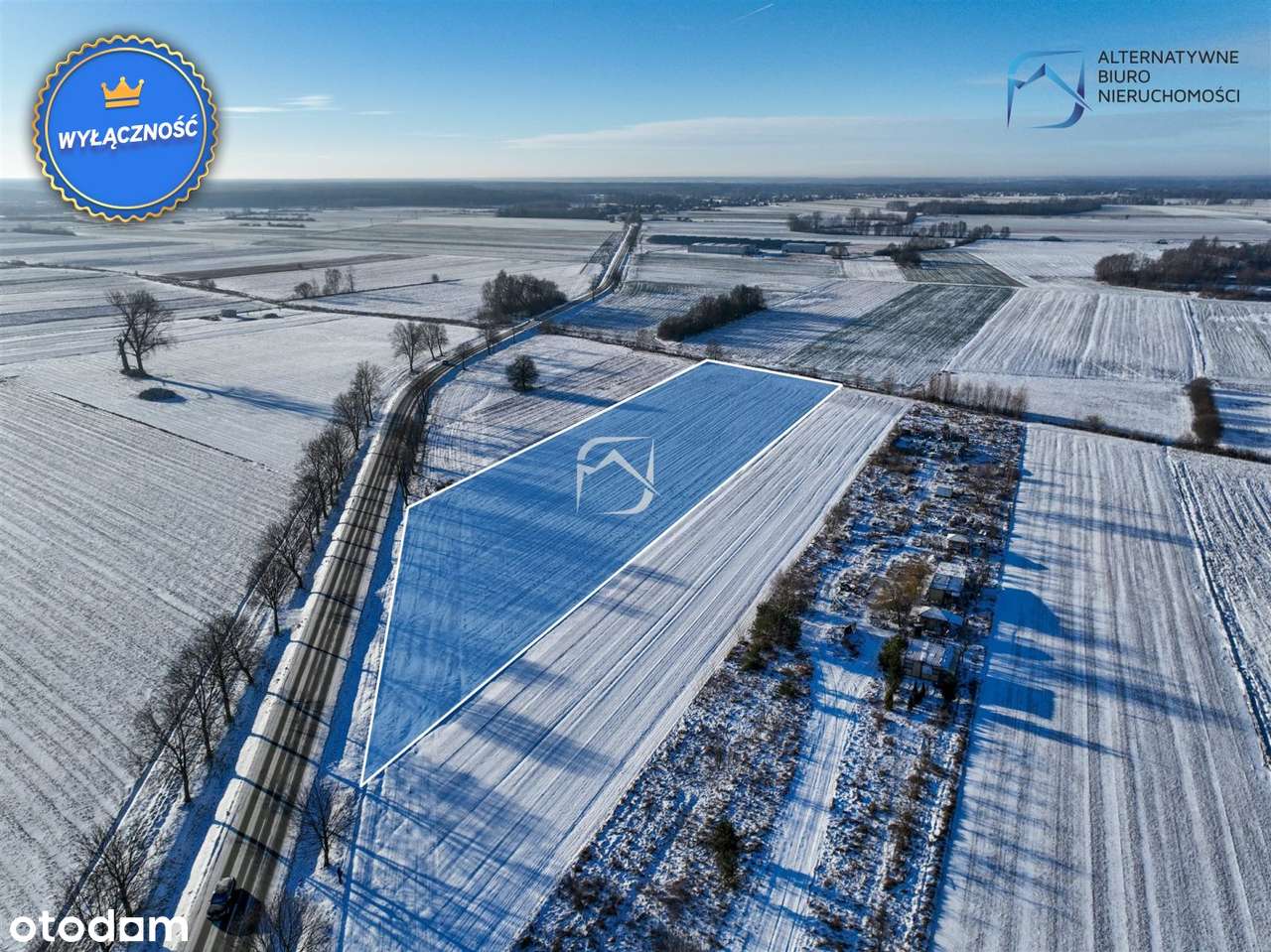 Unikalna działka inwestycyjna Parczew ul.Laskowsk-9