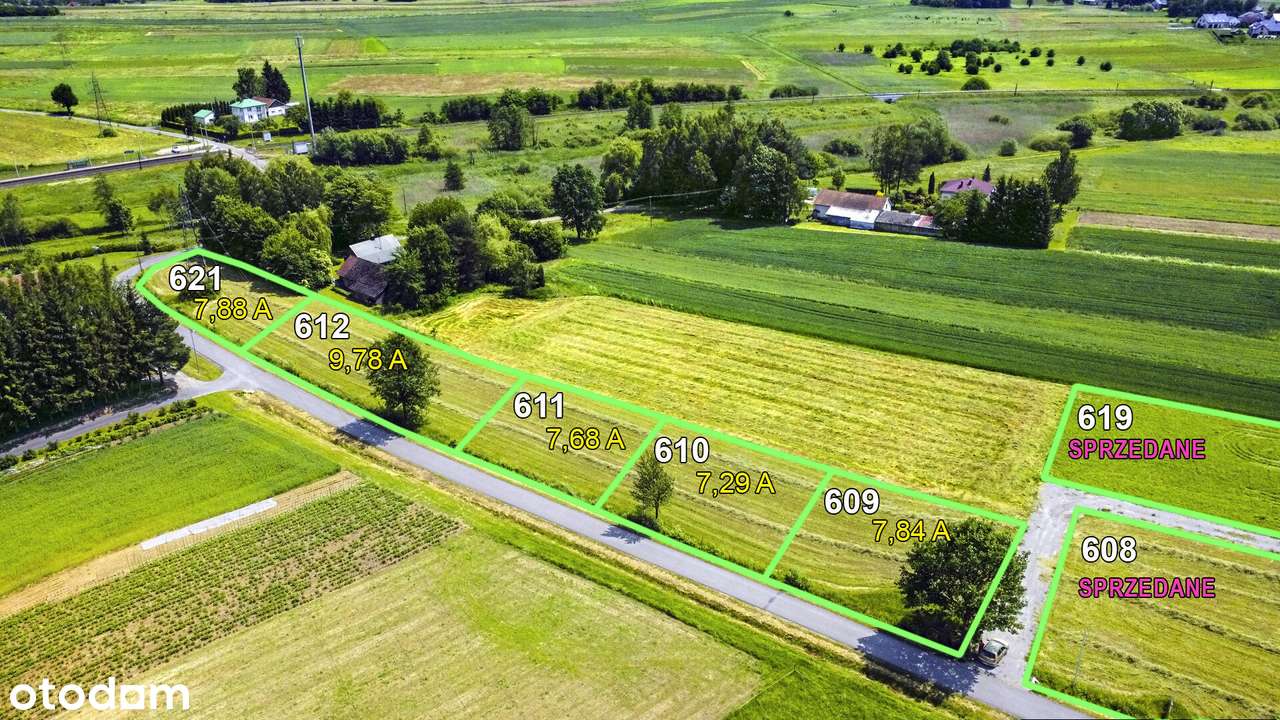 Piękna działka w Wojaszówce – cisza, widok i szybki dojazd do Krosna!-0
