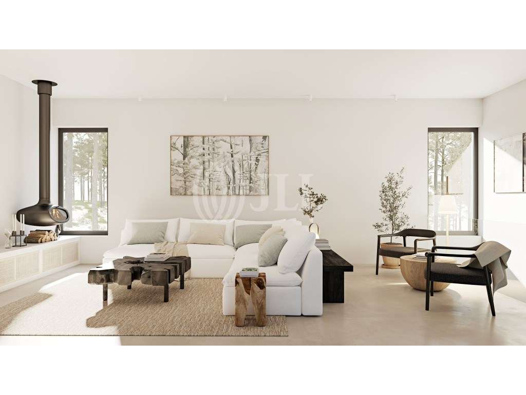 Moradia T4, nova, perto da praia no centro do Carvalhal - Grande imagem: 3/22