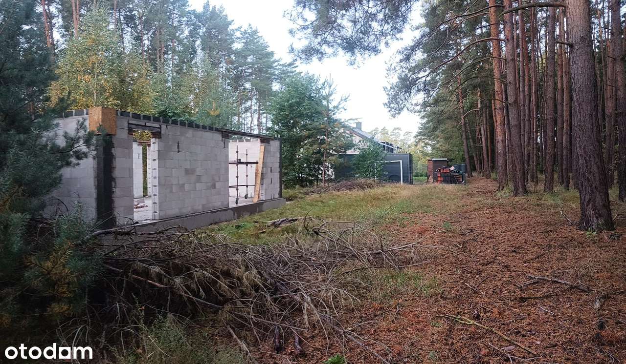 Budowa / dom w stanie deweloperskim, działka wśród lasów, nad rzeką - Pełny obrazek: 4/15