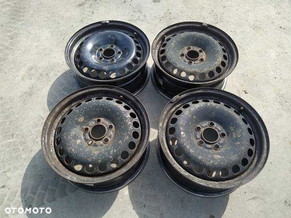 FELGI STALOWE 4 SZT. KOMPLET 6G92-FC FORD KUGA 5X108 16 CALI 6,5J IS 50 RADOM - 1