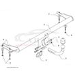 Hak Holowniczy Odkręcany Do Vw Volkswagen Vento Sedan 1991-1997 - 3