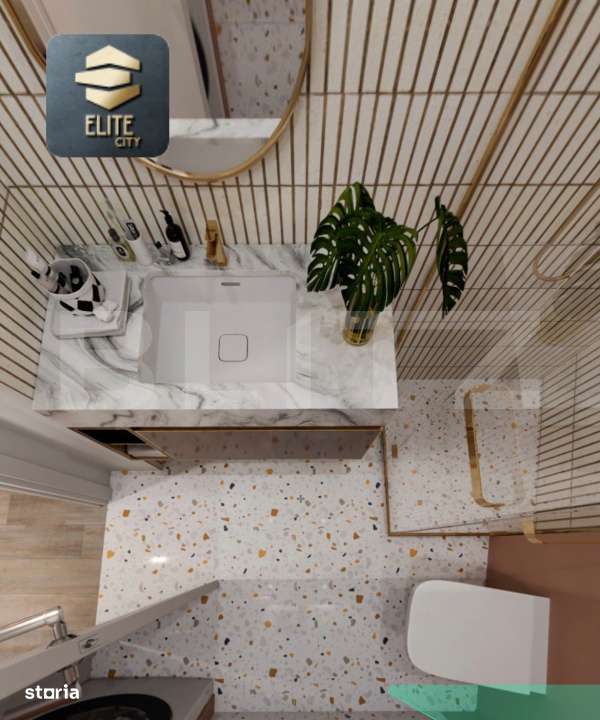 Apartament cu 3 camere, 76 mp+terasa de 20 mp, zona-Mall RIVUS - Imagine principală: 4/12