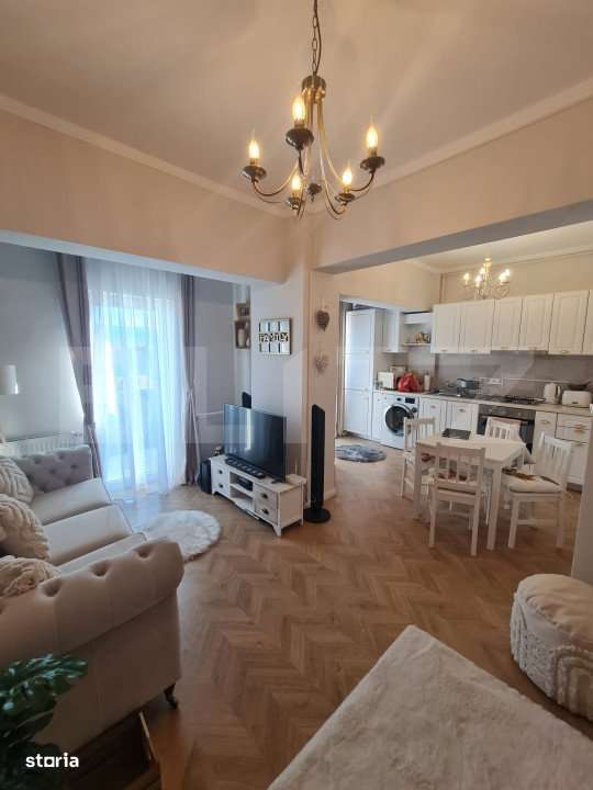 Apartament cu 3 camere, mobilat si utilat, lift, parcare, acces restri - Imagine principală: 2/17