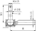 Rotulas FRAP 16x12mm (TRX 450, LT-Z 400) - 2