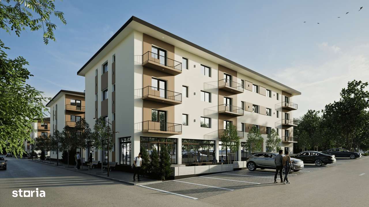 APARTAMENT CU 2 CAMERE - LOC DE PARCARE INTABULAT - Imagine principală: 2/7