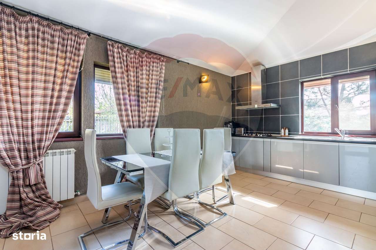 Casa individuala de vanzare teren 1058 mp | grădină matură – Snagov-17
