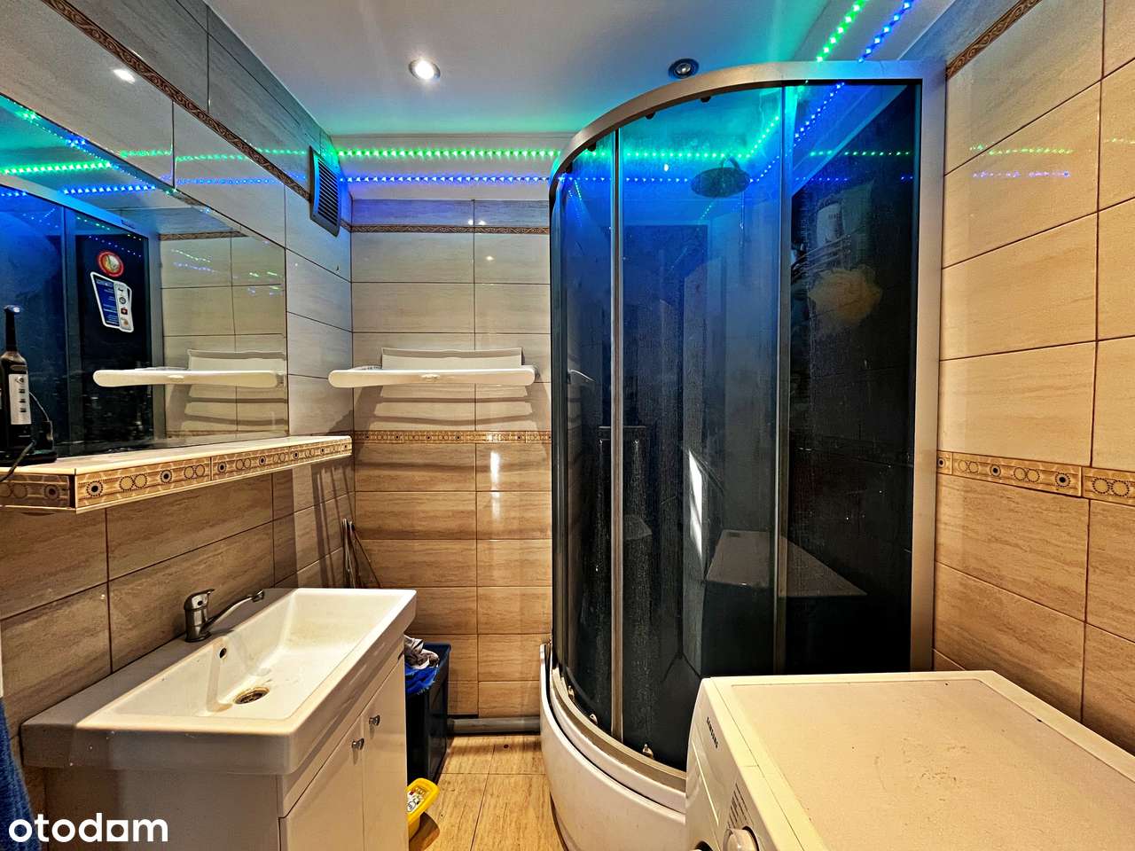 2 pokojowe mieszkanie z balkonem na parterze z parkingiem za szlabanem-8