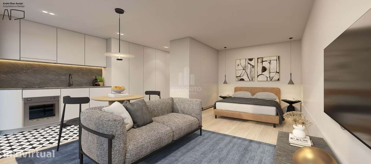 Apartamento  T1  no Bonfim  a apenas 200m do Metro!-2