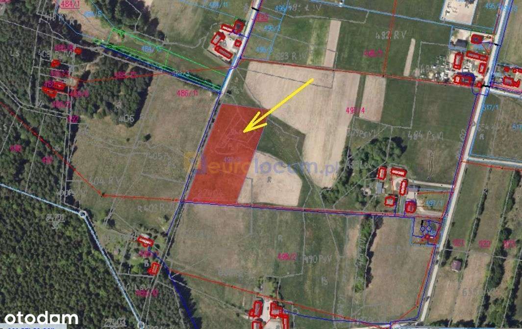 działka pod zabudowę rekreacyjną - Pełny obrazek: 4/5