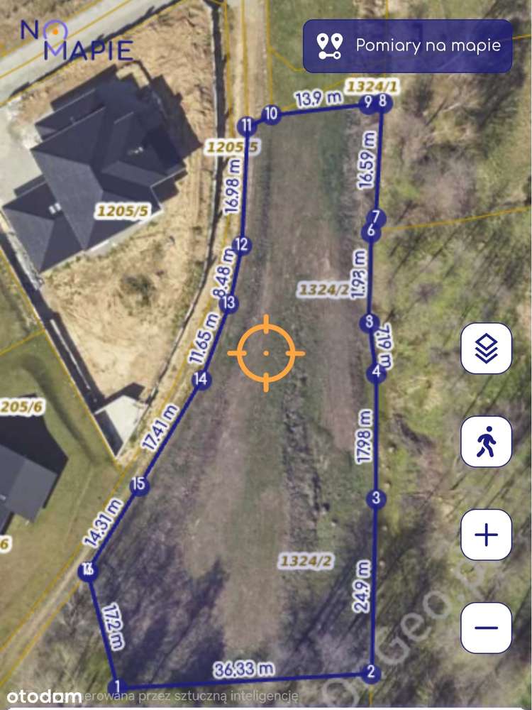 Działka 22.81 a Ropczyce Ul. Ogrodnicza WZ , media, dojazd utwardzony - Pełny obrazek: 4/8