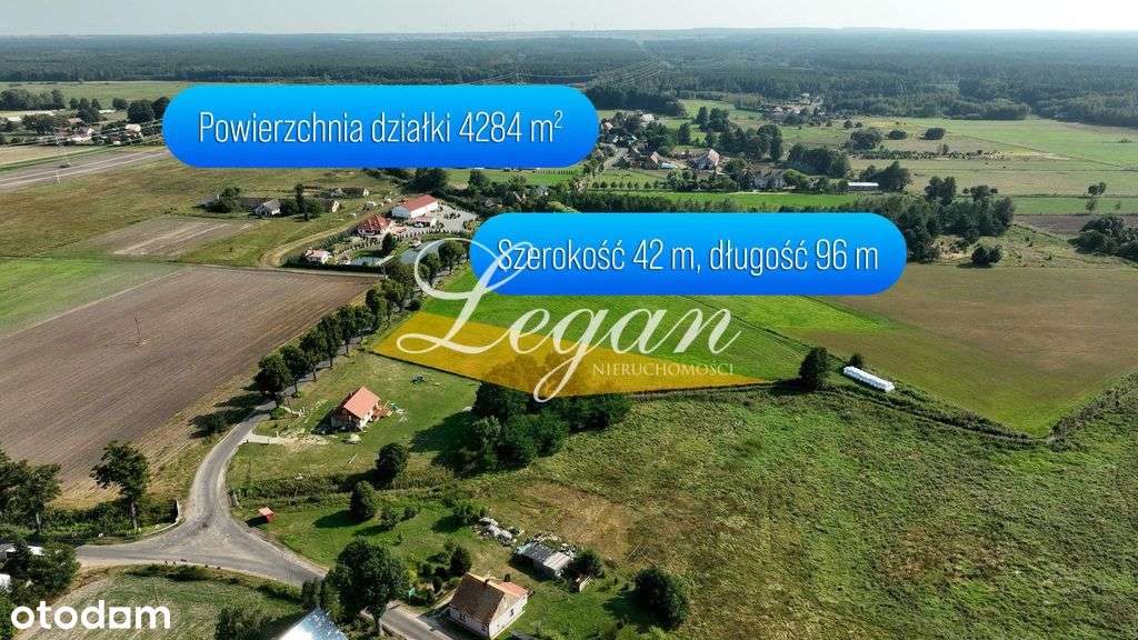 Malownicza działka–idealna pod inwestycję lub dom! - Pełny obrazek: 4/5