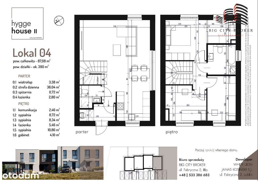 Domy w zabudowie szeregowej - Lublin-4