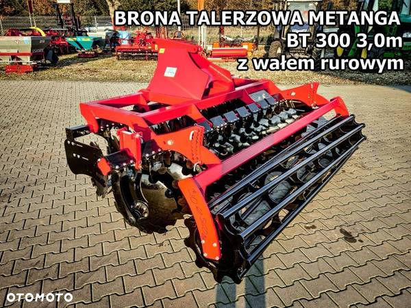 Nowa brona talerzowa AGREGAT talerzowy talerzówka METANGA STRUMYK WOJTECH 2,0m 2,5m 2,7m 3m 4m - 4