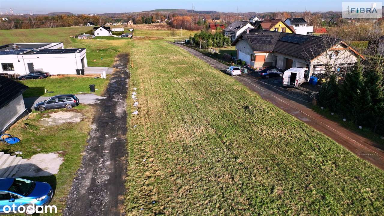 Nie chesz przy drodze? Oto działka w drugiej lini