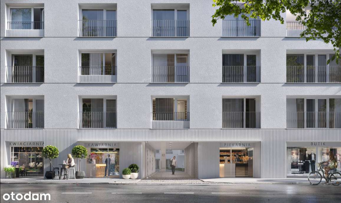 Lokal 70 m² z witrynami przy ruch. ulicy w nowym budynku na Pradze - Pełny obrazek: 4/5