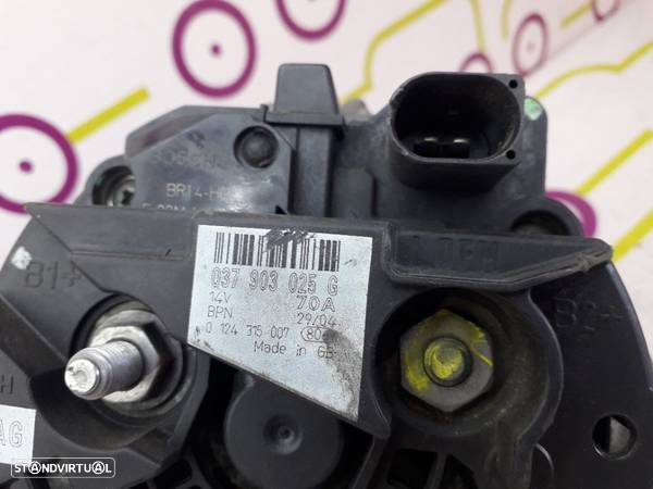 Alternador Seat Ibiza 6J 1.4 i 75Cv de 2002 - Ref: 037903025G - NO50168 - 3