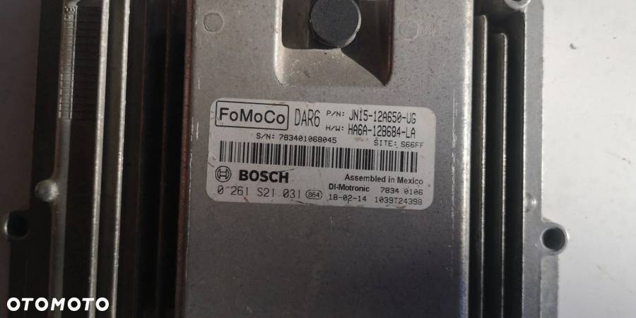 FORD ECOSPORT KOMPUTER ECU Jn15-12a650-ug ha6a-12b684-la - 3