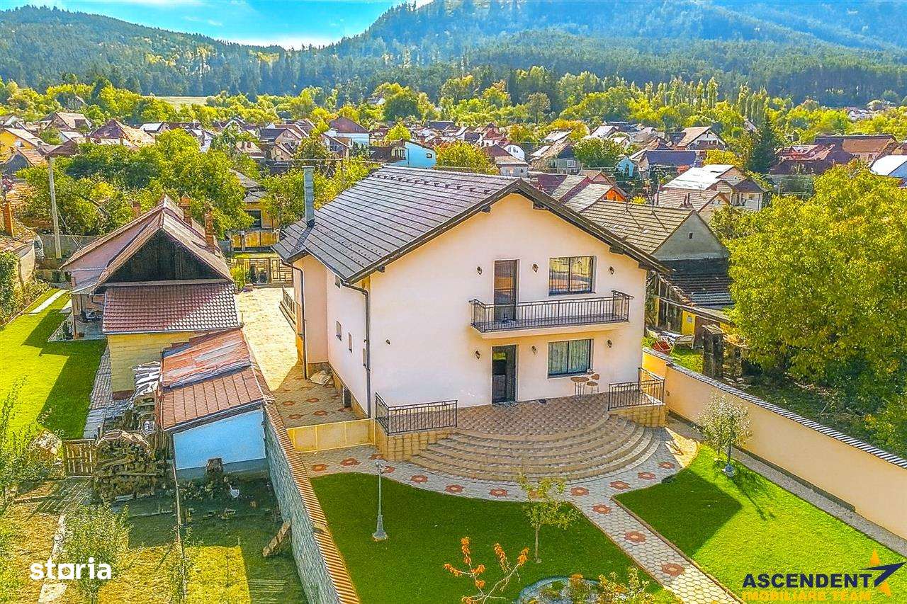 Pe 1.000 mp teren, vila eleganta, caracteristici notabile, Sacele, Cen - Imagine principală: 1/20