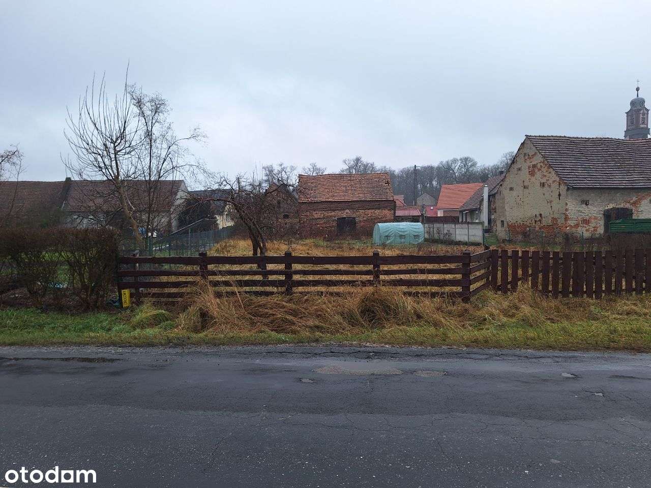 Stary dom 3 działki łącznie 2722mkw Biecz Lubuskie - Pełny obrazek: 4/10