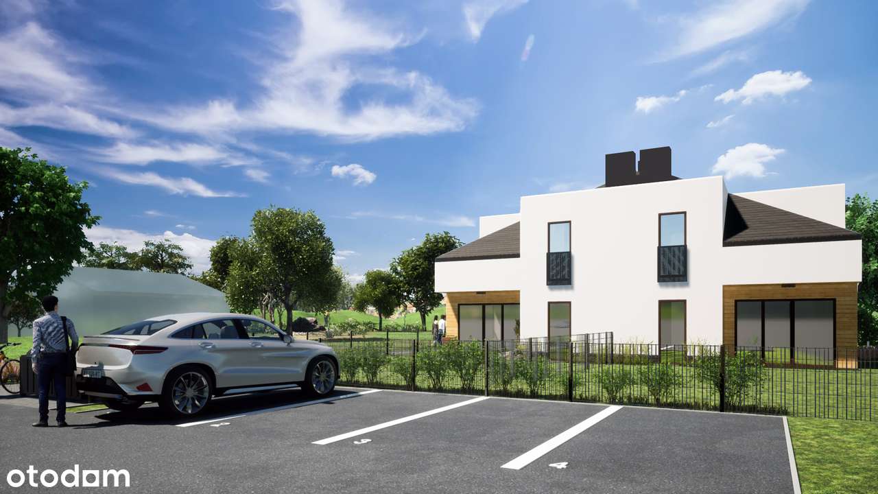 Nowoczesny dom w pobliżu lasu. - Pełny obrazek: 2/3