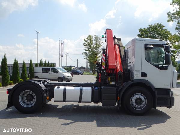 Renault PREMIUM 430 / MANUAL / EURO 5  + MACARA PALFINGER PK 14002 / RADIO COMMANDE / - 16