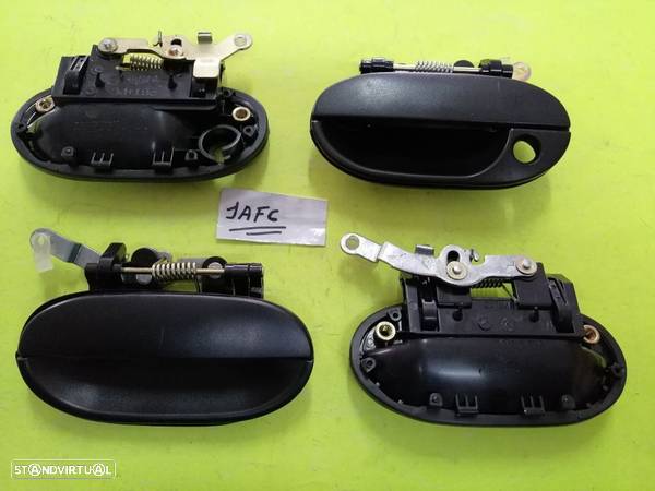 Conjunto de 4 punhos de abrir as portas do Hyundai Accent 1994 Até 1999 NOVOS - 1