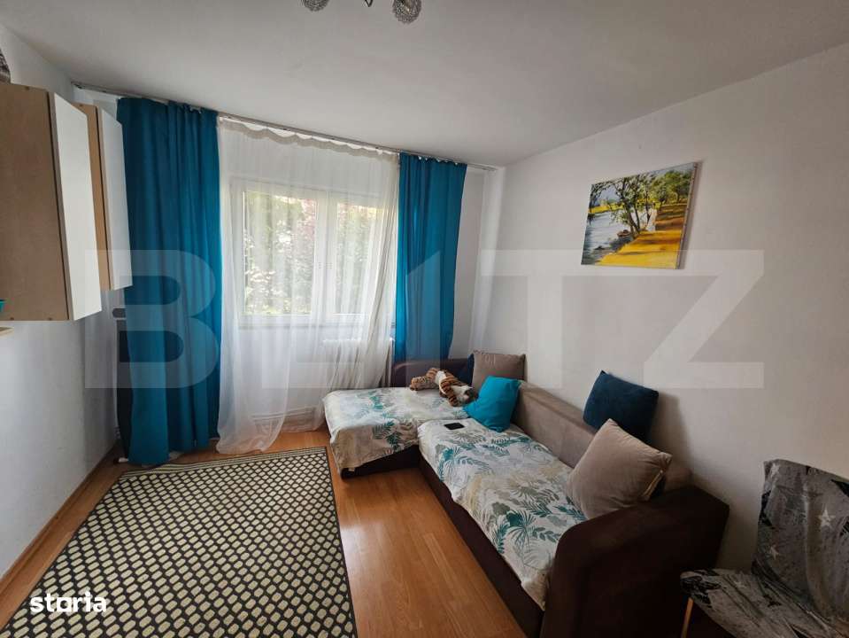 Oferta! Apartament cu 3 camere, mobilat, utilat, Manastur, etajul 1! - Imagine principală: 1/9