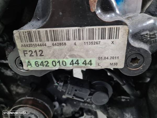 Motor Mercedes Classe CLS 350 3.0 CDI V6, ref 642 858 - 12