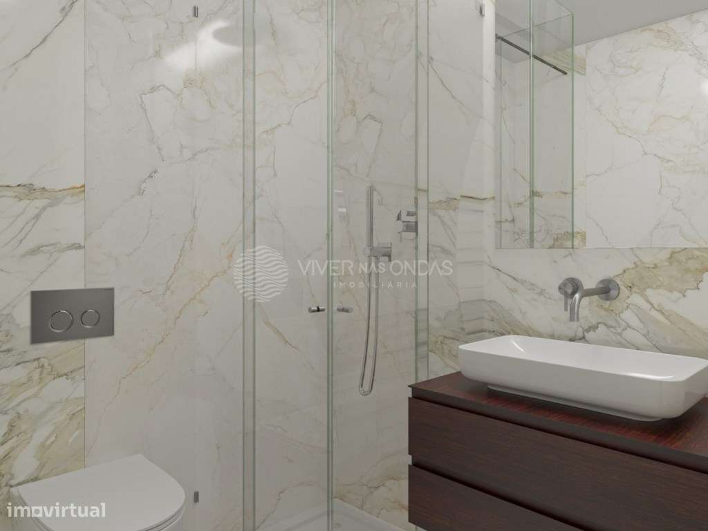 Apartamento T3 com 2 lugares de parqueamento e arrecadação junto ao... - Grande imagem: 4/85