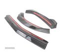 SPOILER LIP FRONTAL PARA MERCEDES CLA W117 AMG 14-18 LOOK BRABUS PRETO BRILHANTE - 2