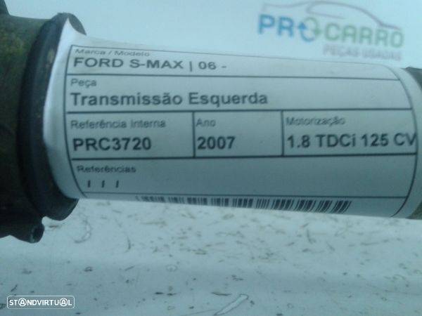 Transmissão Esquerda Ford S-Max (Wa6) - 2