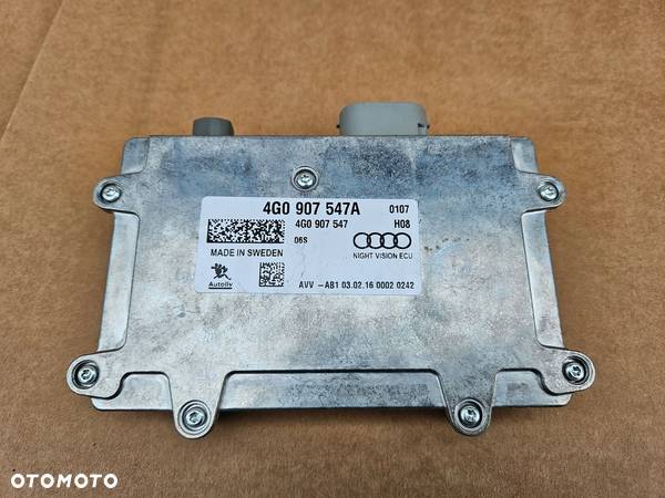 AUDI RS7 S7 A7 RS6 S6 A6 4G C7 A8 STEROWNIK MODUŁ NIGHT VISION 4G0907547A - 3