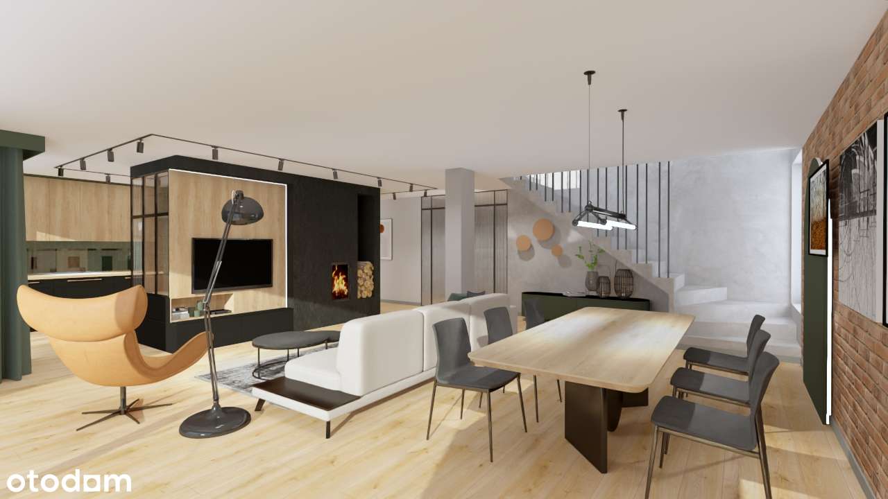 Duży dom z ładną działką ze stawem przy lesie-potencjał aranżacji-18