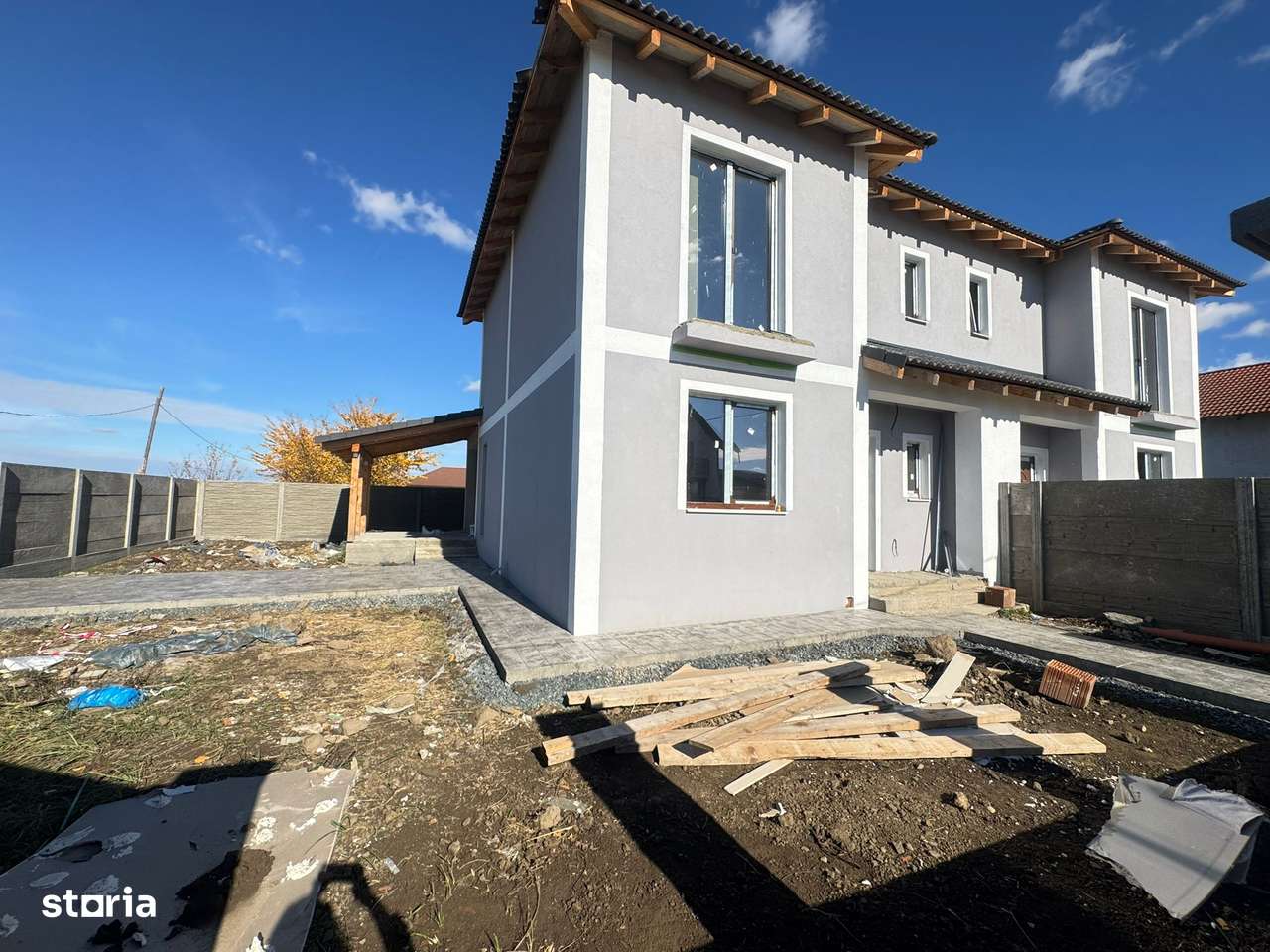 Duplex 4 camere | 2 băi | Toate utilitățile | Moșnița - Imagine principală: 3/7