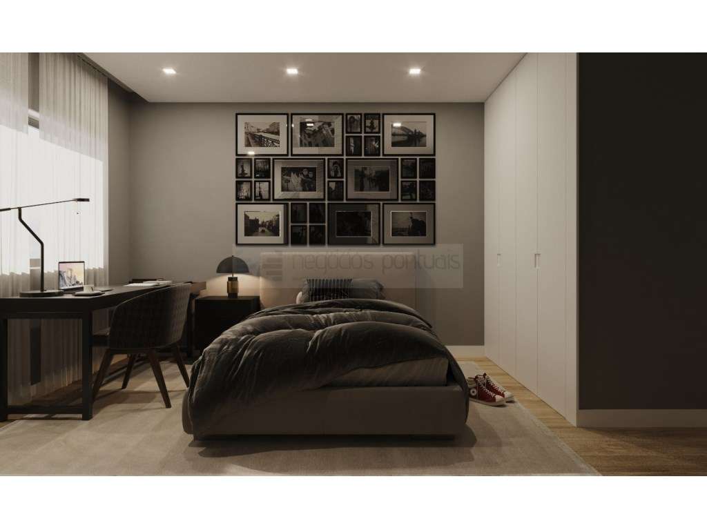 Apartamento T3 em condomínio privado com piscina-10