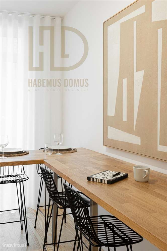 T1 novo mobilado para arrendar no Porto - Grande imagem: 2/16