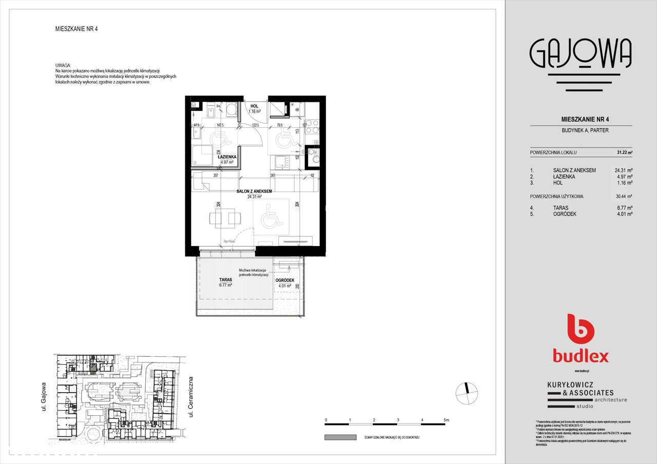 Gajowa  | mieszkanie 1-pok. | A.4 - Pełny obrazek: 2/7