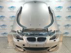 FRENTE COMPLETA BMW SERIE 5 E60 SEDAN PACK M E61 TOURING PACK M CAPOT PARACHOQUES SENSORES GUARDA-LAMAS OTICAS XENON RADIADOR VENTILADOR FRENTE FIBRA REFORÇO - 24